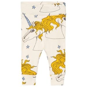 NEW MINI RODINI BABY UNICORN STAR LEGGINGS - 0-3M